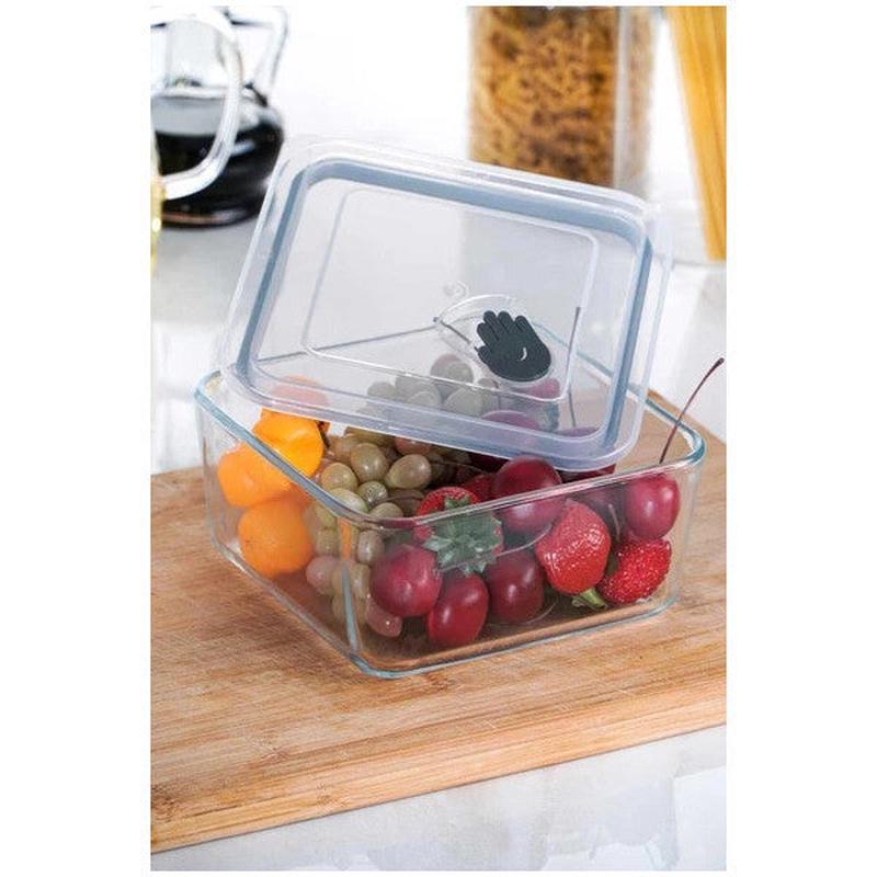 Acar Ysh-012134 Olivya Square Vacuum Storage Container - 1.2 Lt