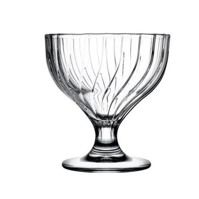 Paabahe 51819 Bouquet Ice Cream Footed Presentation Bowl 6 Pieces