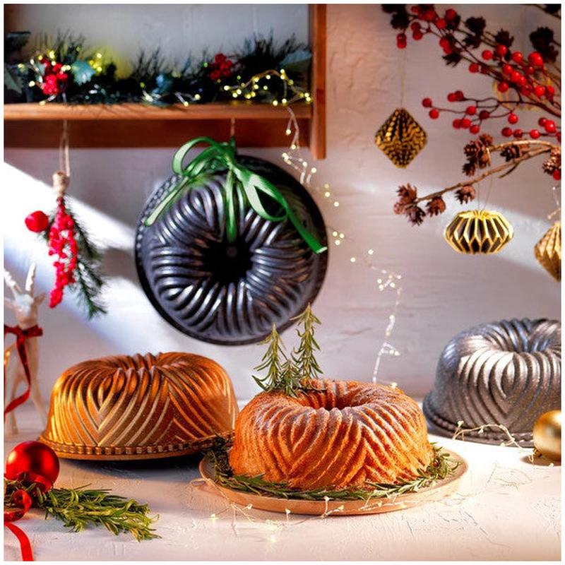 Schafer Cakehaus Casting Cake Mold 1 Piece-Bronze