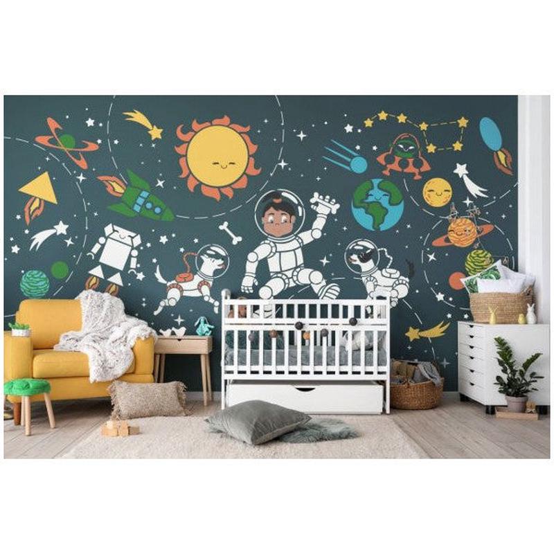 Kids Room Stencil Painting Template Set - 4 , Wall Stencil, Tile Stencil, Furniture Stencil