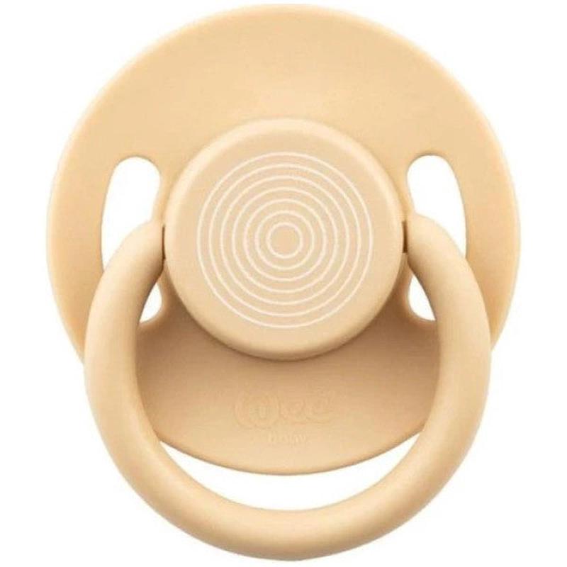 Wee Baby Cool Round Tip Pacifier 0-6 Months Beige No:1