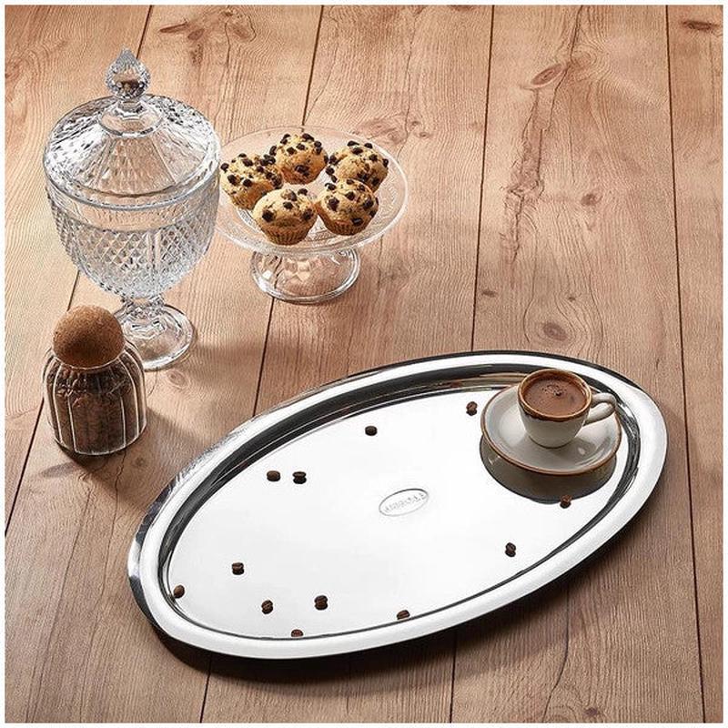 Emerald Stainless Steel Catering And Presentation Service And Tea Tray