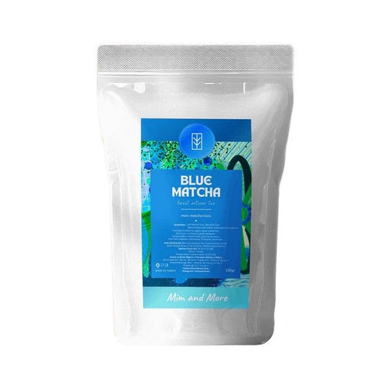 Blue Matcha - Blue Spirulina Superfood Matcha Powder , 100 Gr