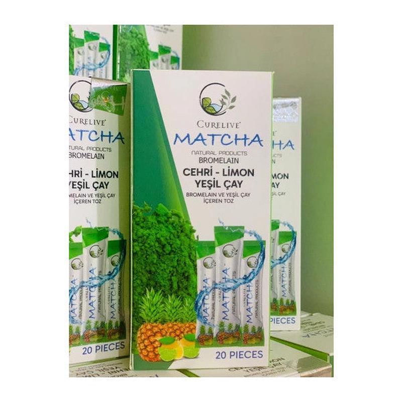 Matcha Tea With Pineapple