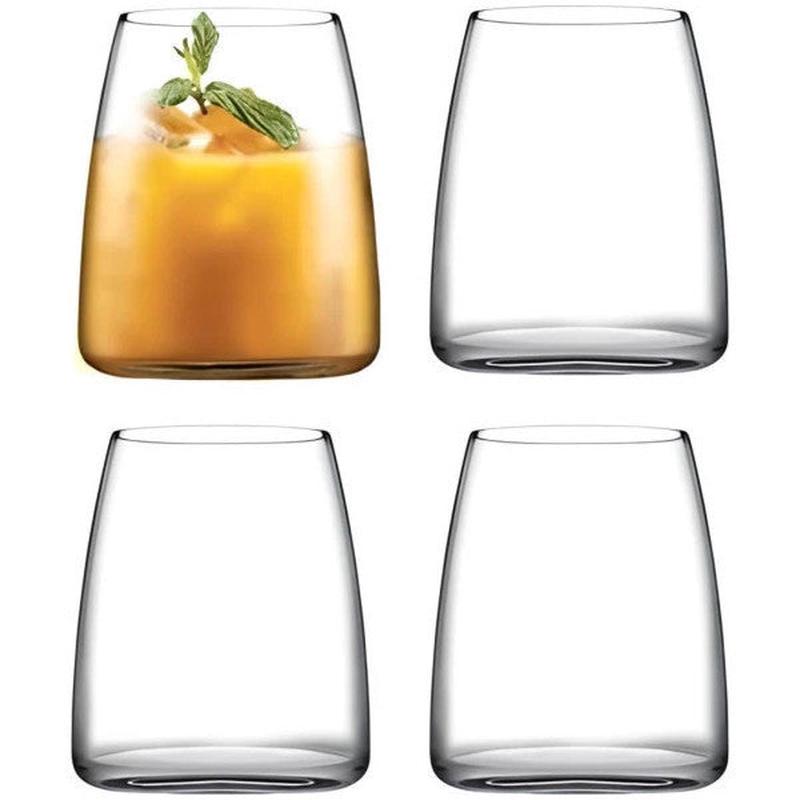 Paabahe 420332 Pinot 4-Piece Soft Drink Water Glass - 495 Cc