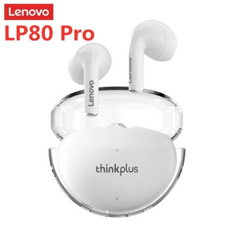 Lenovo Lp80Pro Bluetooth 5.3 Wireless Headphones Tws White