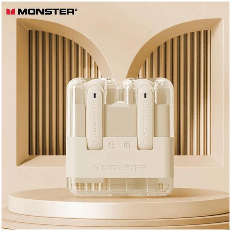 Monster Airmars Xkt12 Gaming Bluetooth Headset Beige