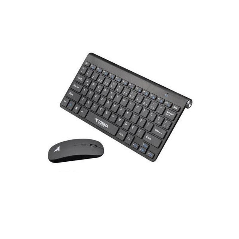 Torima Tmk-05 Black Smart Wireless Keyboard Mouse Set