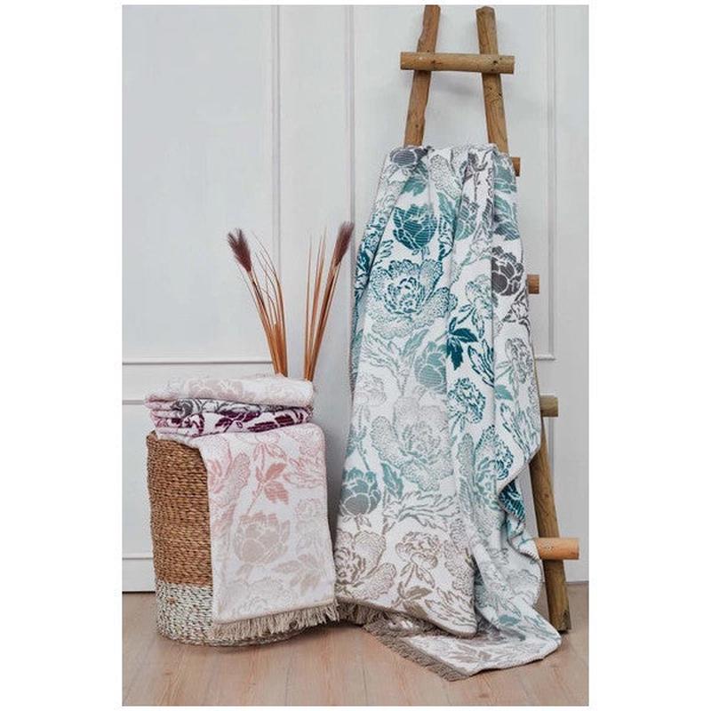 Amarente Single Cotton Blanket Pink