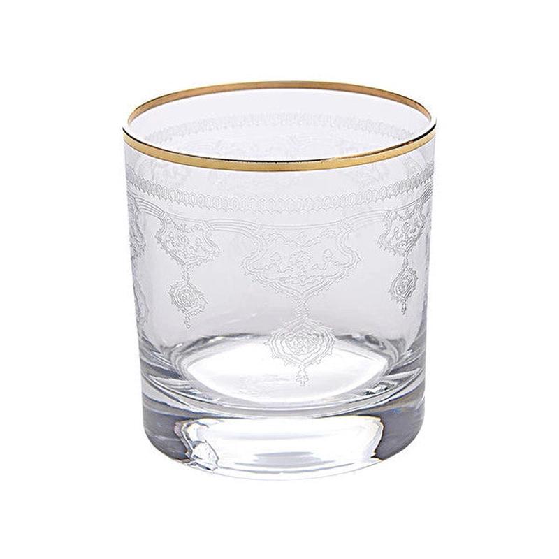 Decorium Whiskey Glass 6 Prc Harmony Gold M00624-Ks