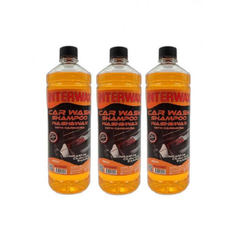 Interwax 3 Pieces - Polished Car Shampoo 1L
