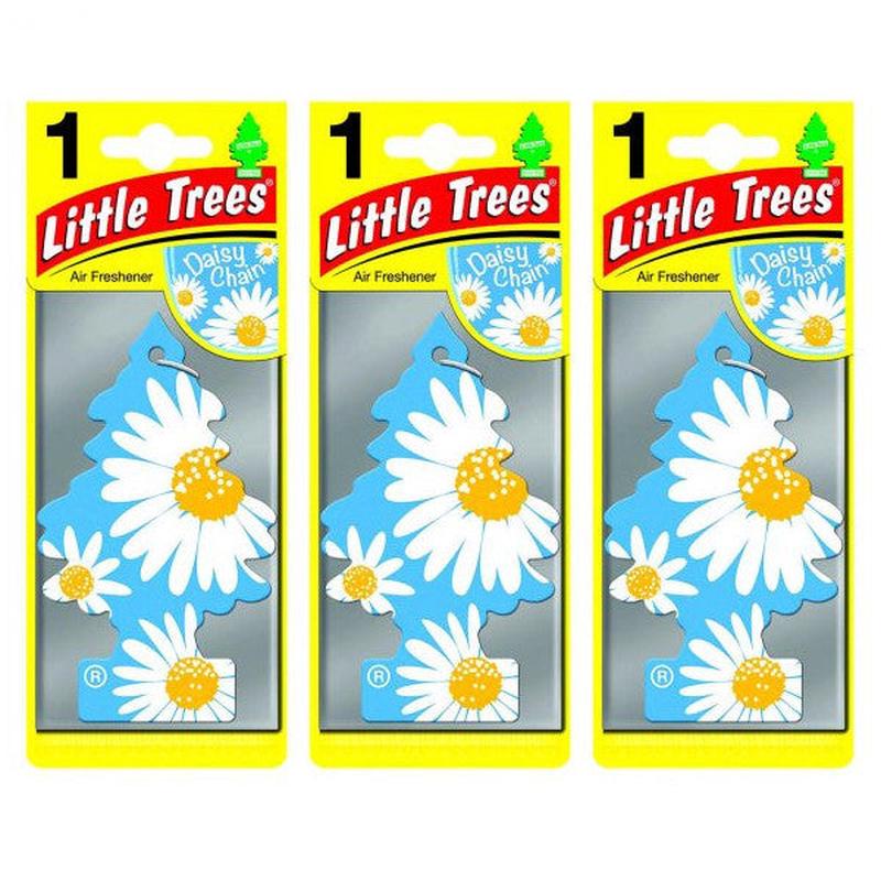 Little Trees Daisy Chain Daisy Aromatic Car Air Freshener 3 Pieces