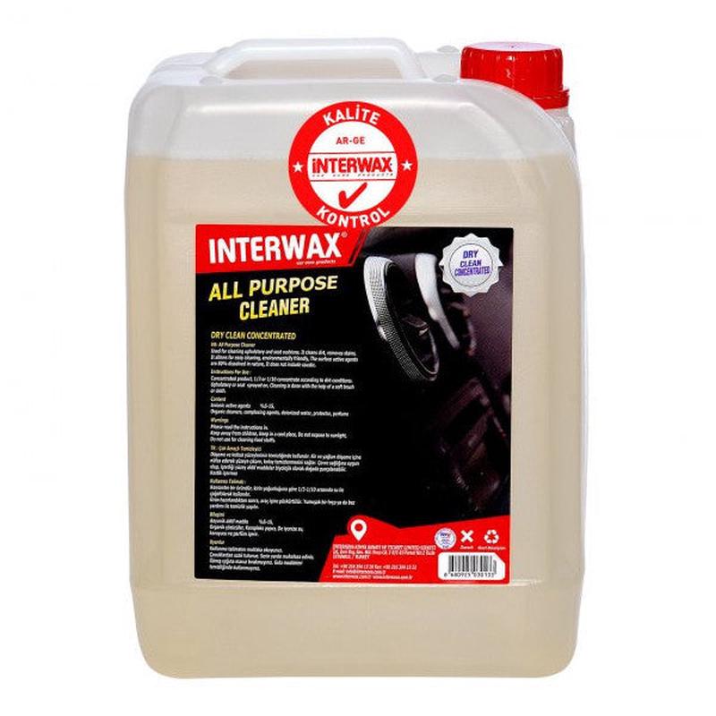 Interwax Concentrated Detail And Upholstery Cleaner 5 Kg