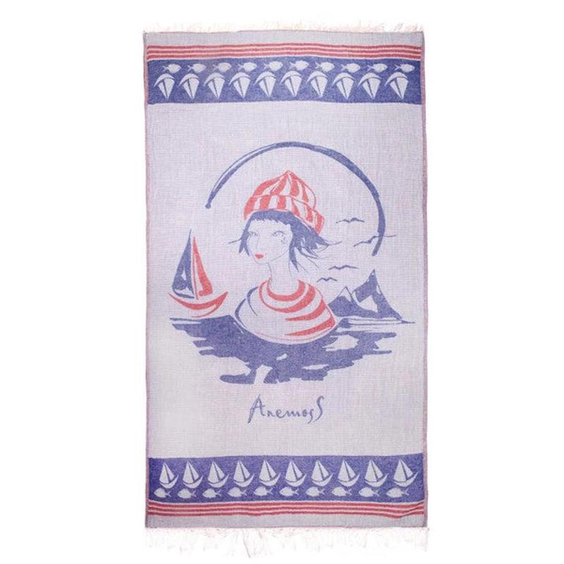 Anemoss Sailor Girl Peshtemal 100X180 Cm