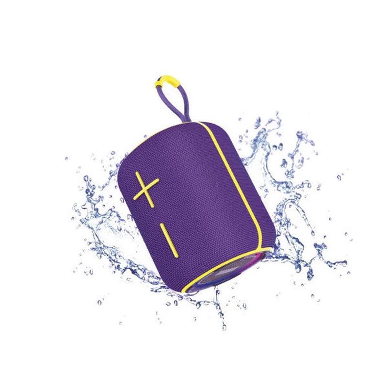 Moodix K23Ksv6 Bluetooth Speaker Purple 10W Ipx6 Waterproof