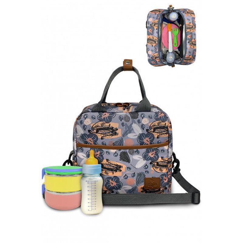 Food Bag Food And Multi-Purpose Thermos (Flower)