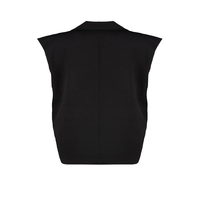 Modest Women's Plain Sleeveless Oversize Vest