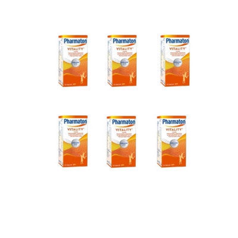 Pharmaton Vitality 30 Capsules 6-Pack