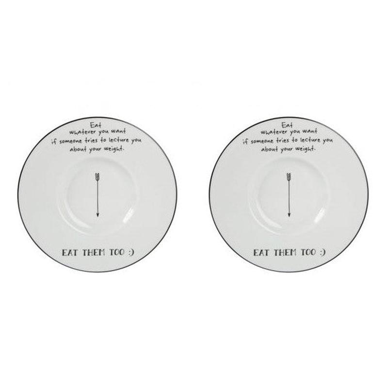 Porland Be Happy Gourmet Plate 28cm 2pcs