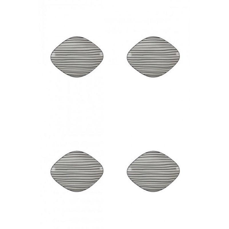 Porland Hope Flat Plate 19cm Set of 4