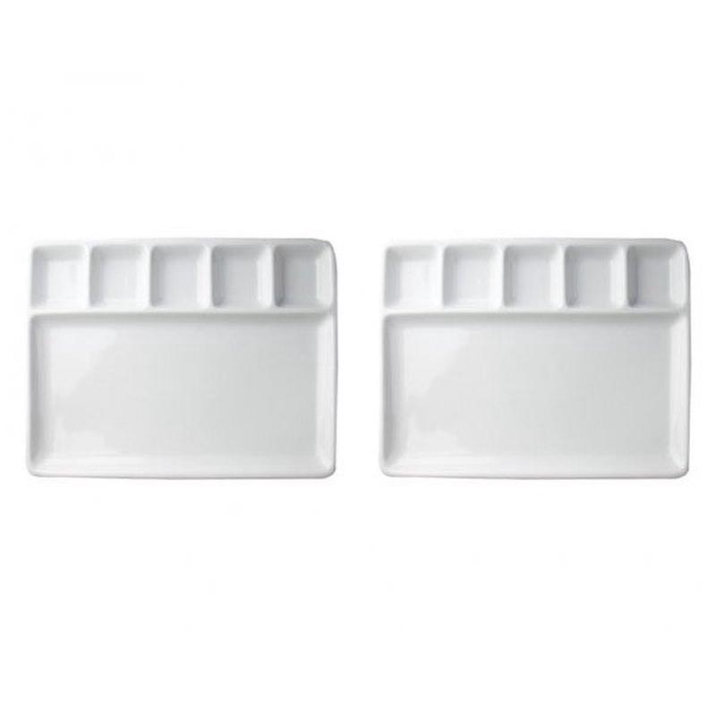 Porland White Breakfast Plate 33cm 2pcs 04AP017534