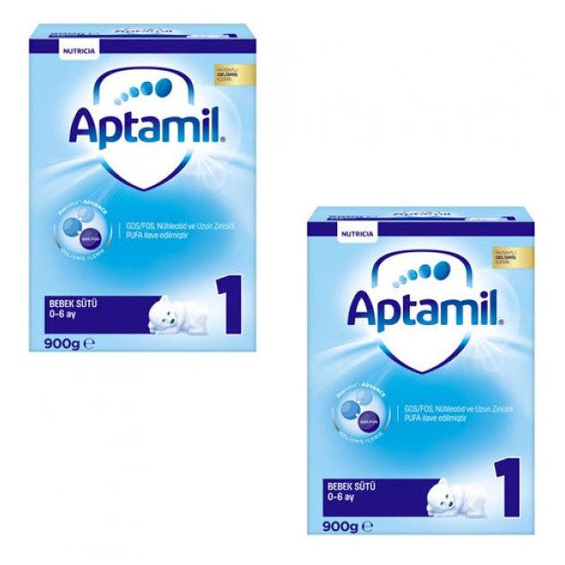 Aptamil 1 Baby Milk 900 Gr 2 Pieces