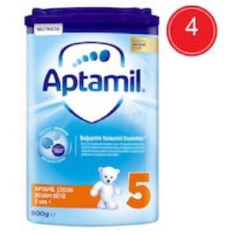 Aptamil 5 Smart Box Child Follow-On Milk 2+Years 4 X 800 G