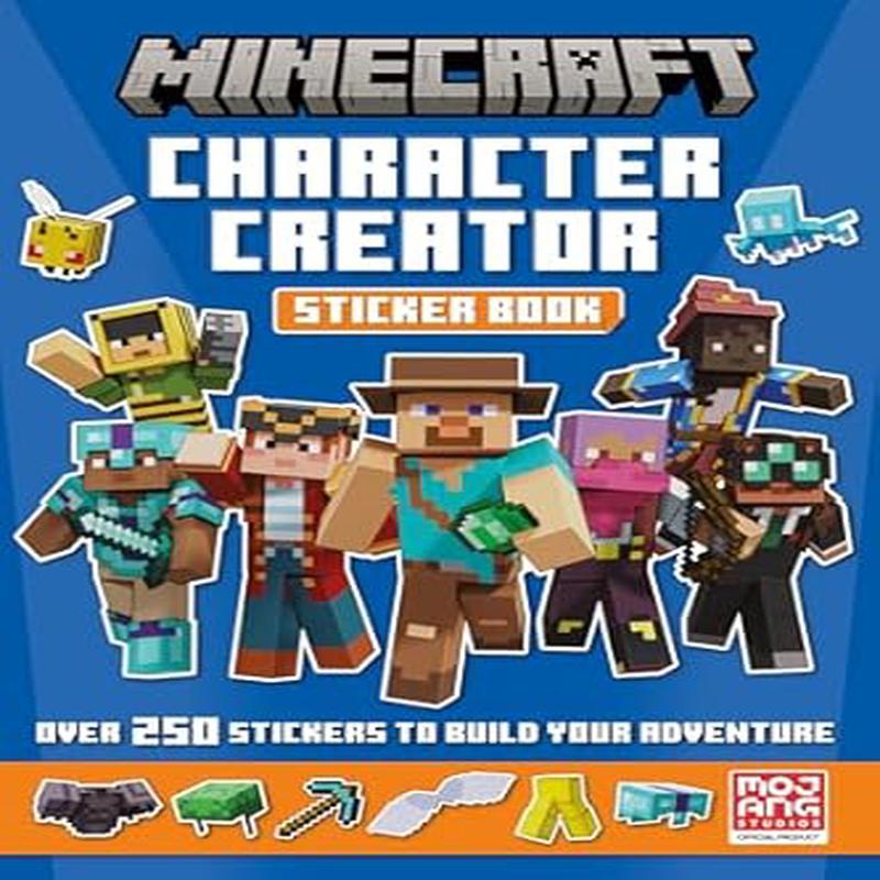 Minecraft Character Creator Sticker Book