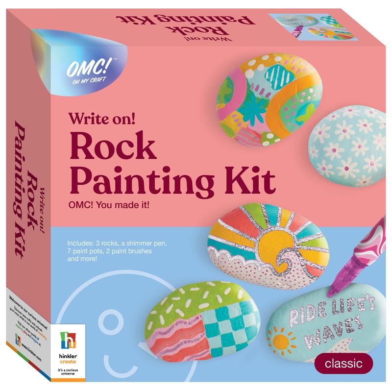 OMC! WRITE ON! ROCK PAINTING KIT