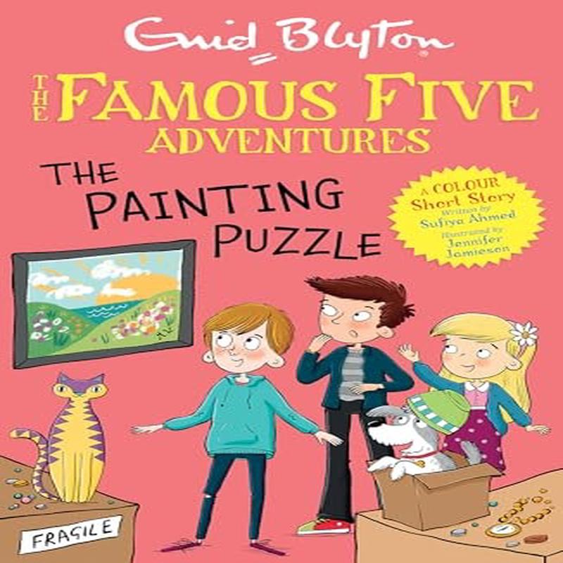 Famous Five Colour Short Stories: The Painting Puzzle: Book 17 (Paperback)