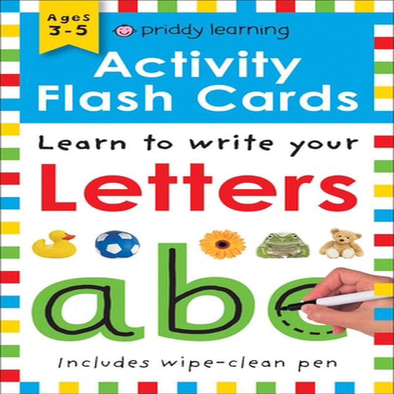 Activity Flash Cards Letters