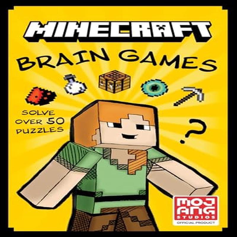 Minecraft Brain Games (paperback)