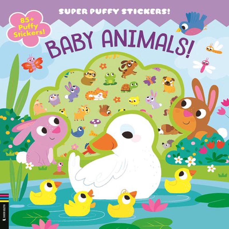 BABY ANIMALS SUPER PUFFY STICKERS