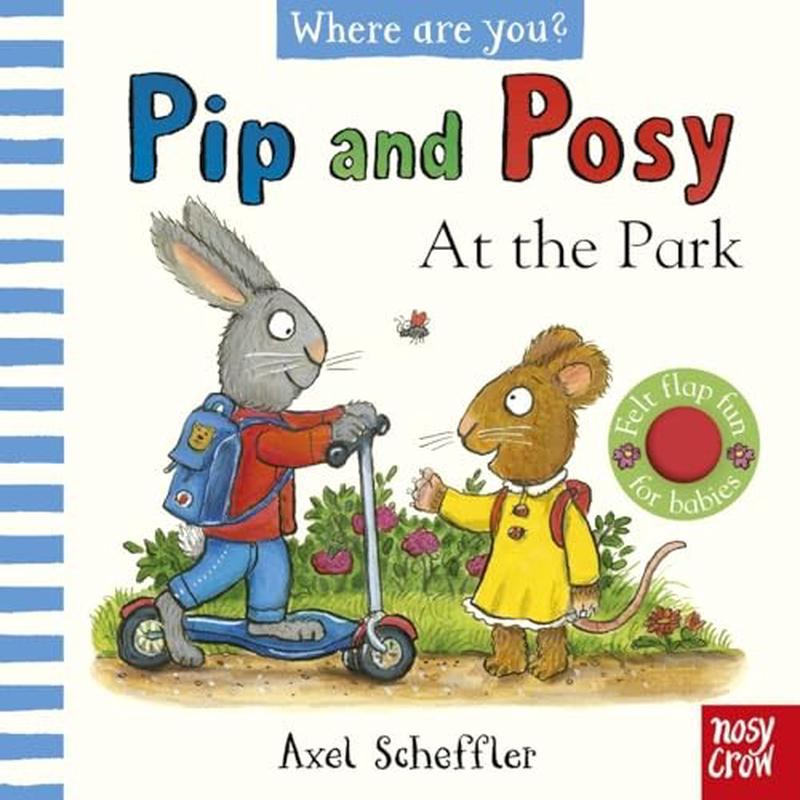 PIP & POSY WHERE ARE YOU PARK FELTFLAPS