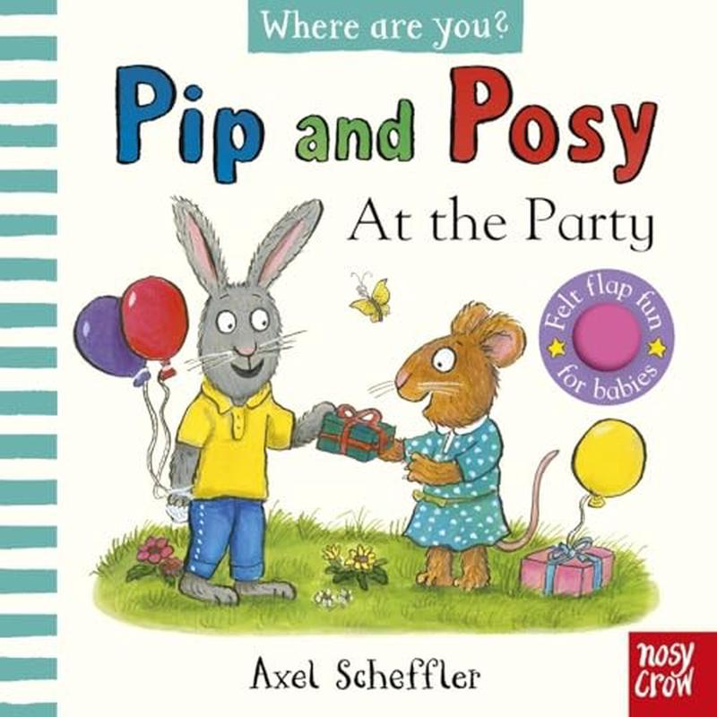PIP & POSY WHERE ARE YOU PARTY FELTFLAPS
