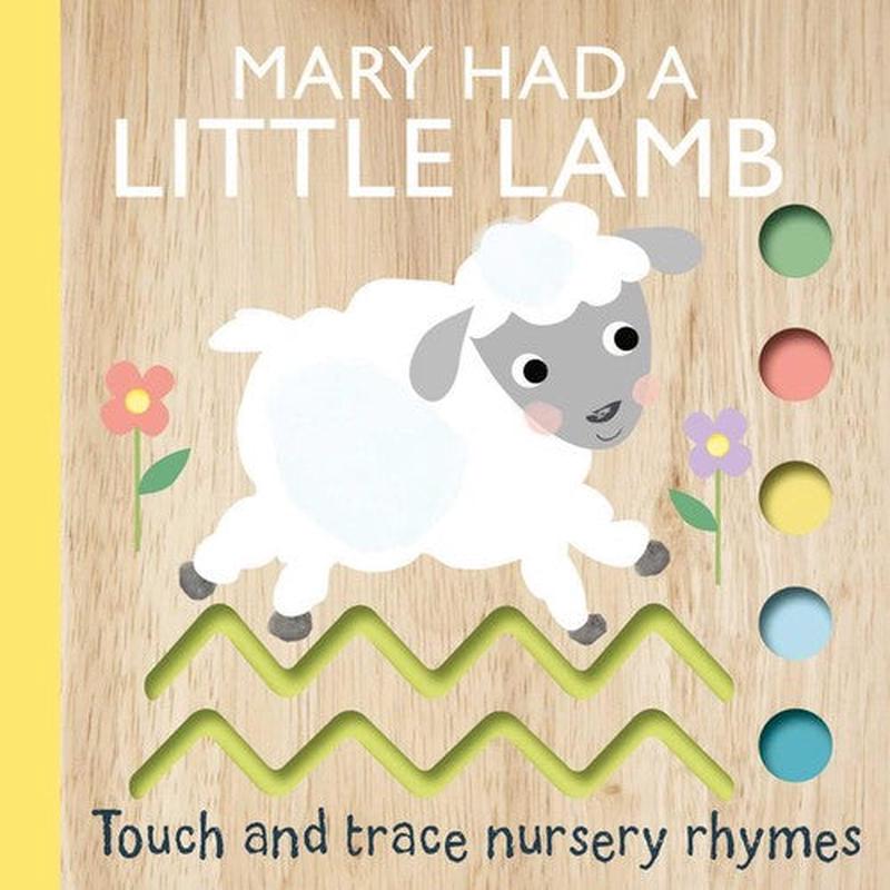 TOUCH TRACE NURSERY RHYMES MARY LITTLE L