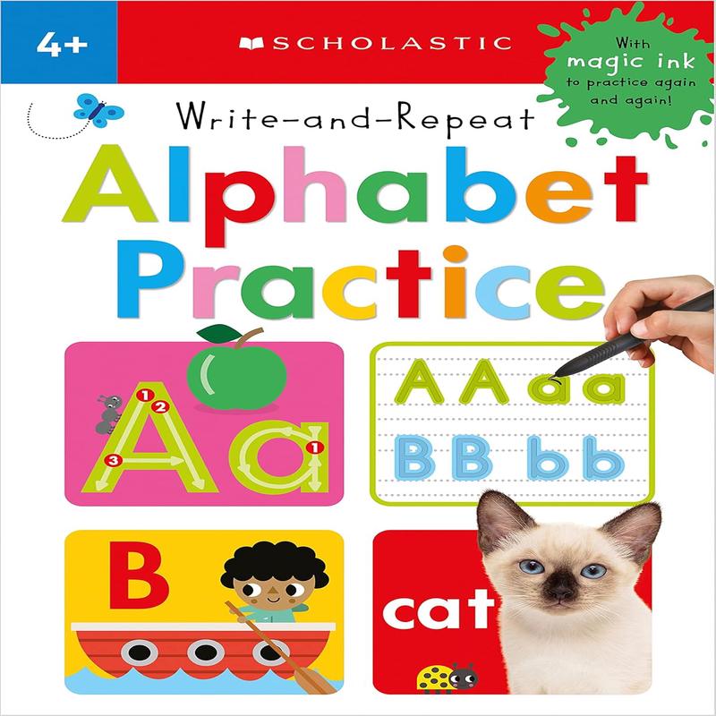Write-And-Repeat Alphabet Practice: Scholastic Early Learners (Write-And-Repeat)