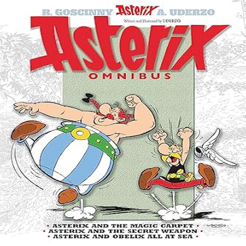 Asterix Omnibus 10: Asterix and The Magic Carpet, Asterix and The Secret Weapon, Asterix and Obelix All At Sea (Paperback)