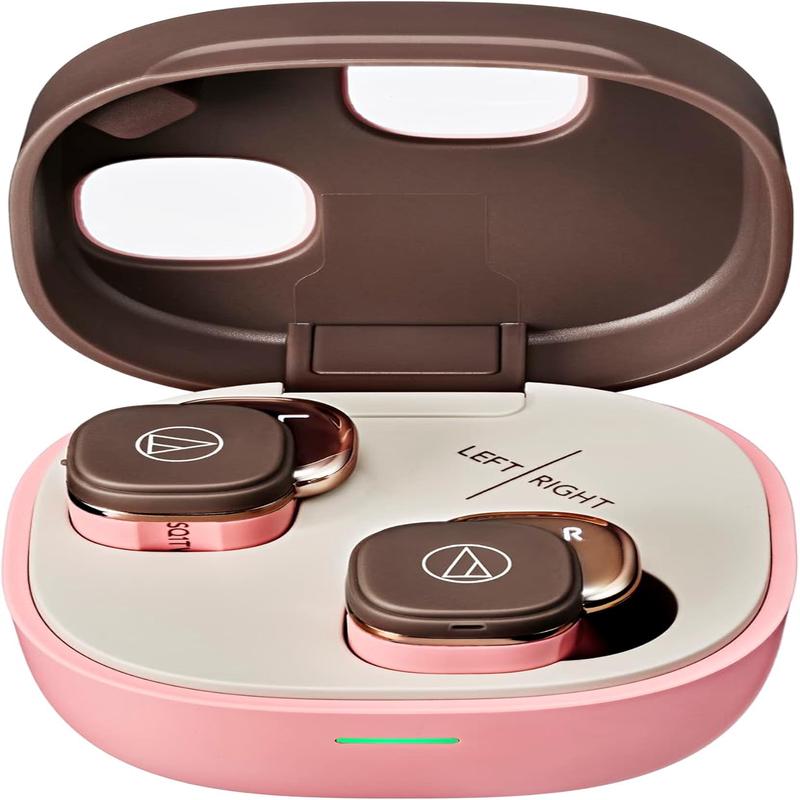 audio-technica ATH-SQ1TW2 - Pink Brown