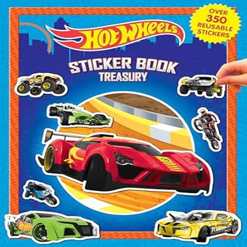 Hot Wheels Sticker Book Treasury (Paperback)