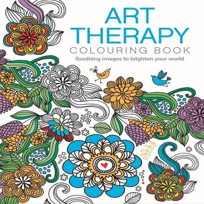 ART THERAPY COLOURING BOOK