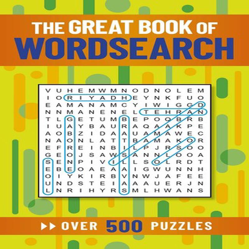 GREAT BOOK OF WORDSEARCH: 500