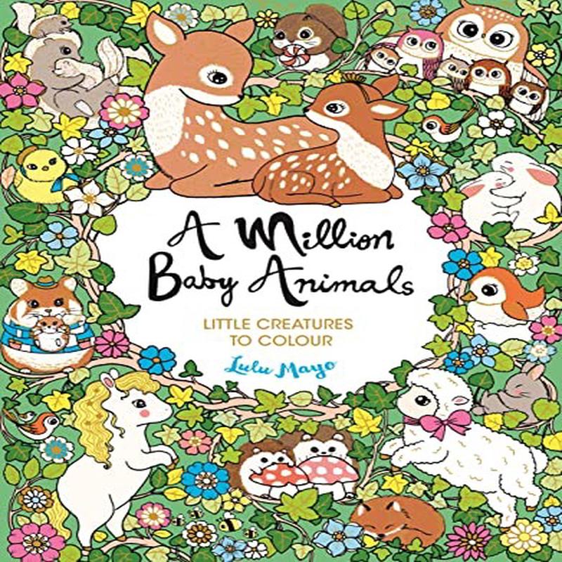 MILLION BABY ANIMALS: COLOURING