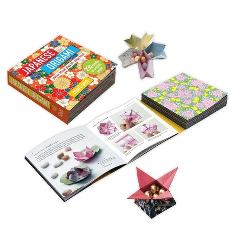 JAPANESE ORIGAMI: PAPER PACK + 64PG BK