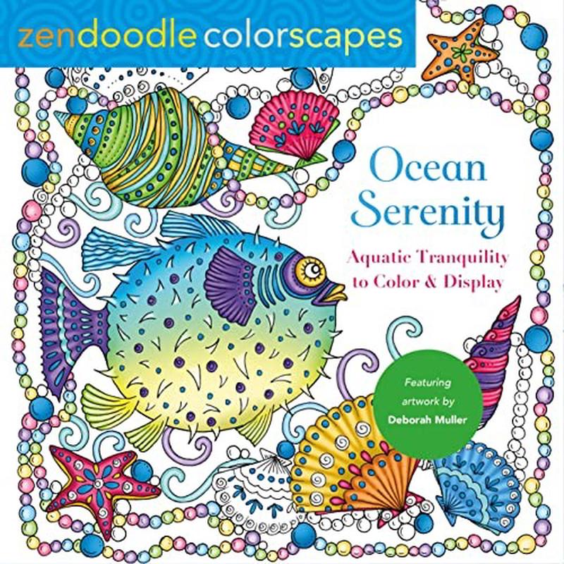 ZENDOODLE COLORSCAPES: OCEAN