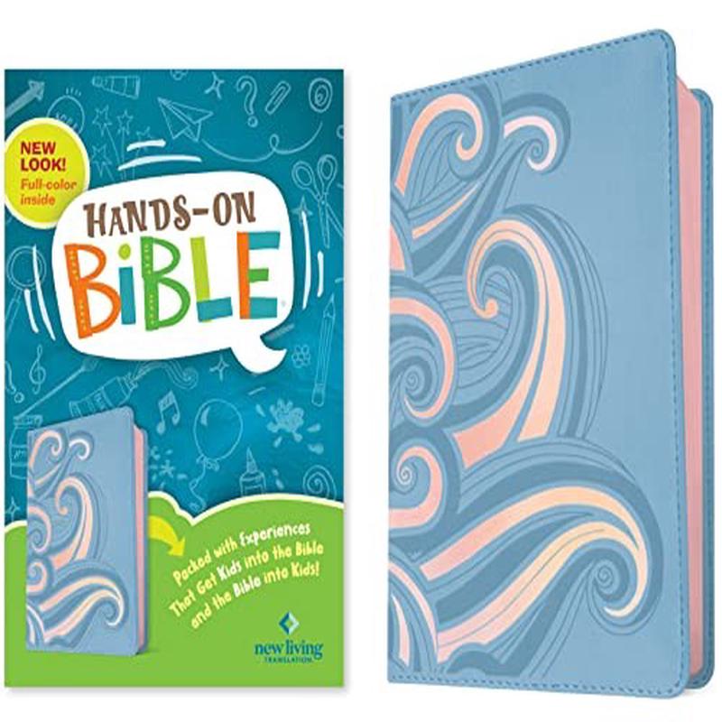NLT HANDS-ON BIBLE 3E (PINK WAVES)