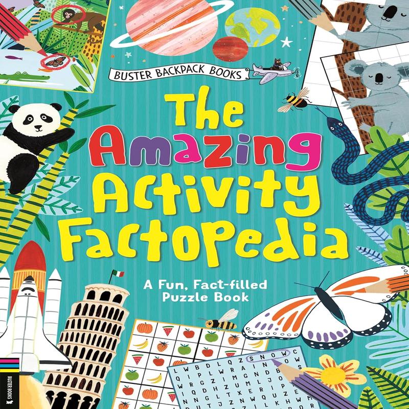 The Amazing Activity Factopedia: A Fun, Fact-Filled Puzzle Book