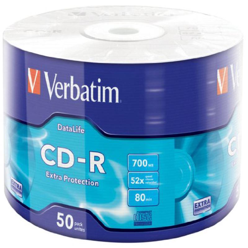 Verbatim CD-R Extra Protection 700 MB 50 Pc(s)
