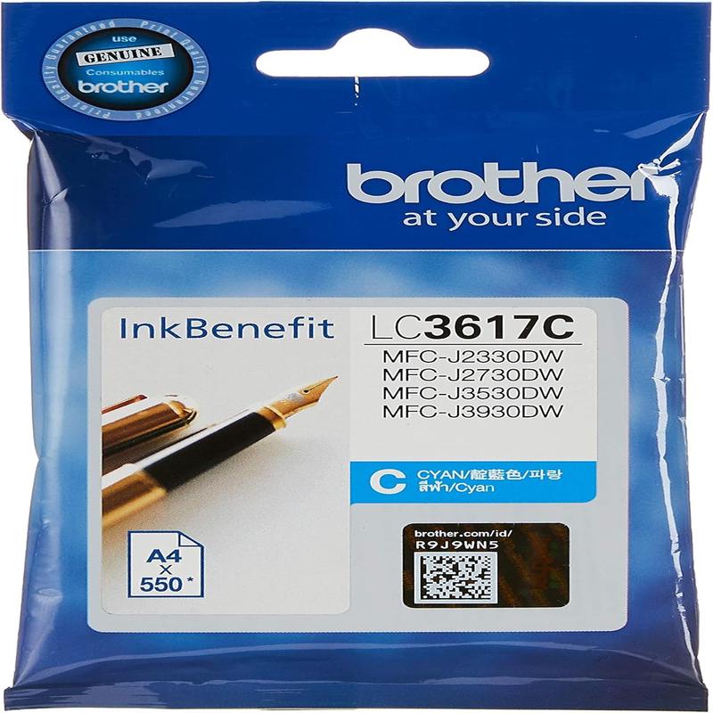 Brother LC3617C Cyan Ink Cartridge