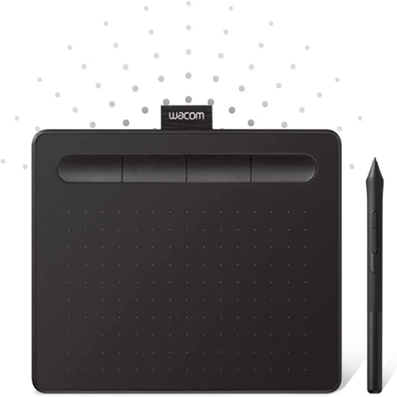Wacom CTL-4100WL-K0-CX Intuos Creative Pen Tablet with Bluetooth, Small, Black